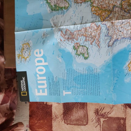 Europe map used from 2005