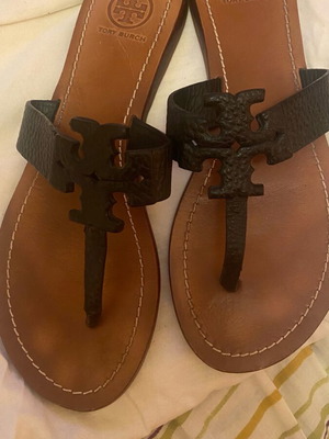 Tory Burch Δερμάτινα Σανδάλια