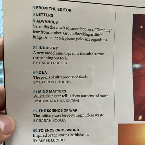 Scientific American April 2026 magazine like new