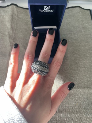 Swarovski limited edition ring like new
