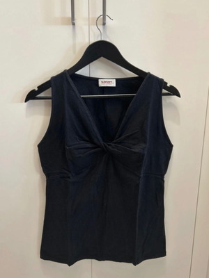 Sarah Lawrence mako blouse Large like new, black