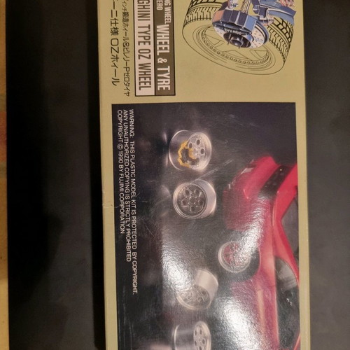 Ρόδες Fujimi 1:24 καινούργιες