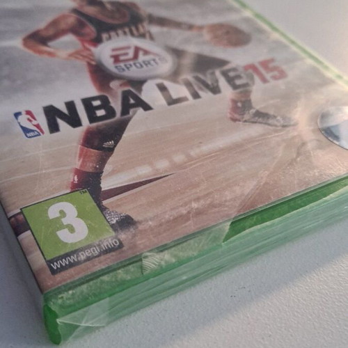 Xbox One NBA Live 15 new, sealed with slightly torn plastic