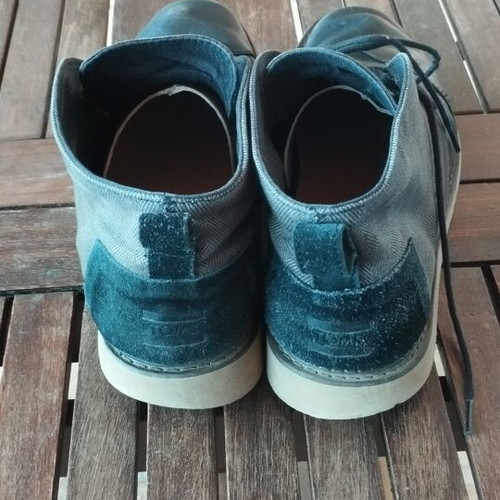 TOMS Mateo Chukka Boots men's size EU 45 US 12 used