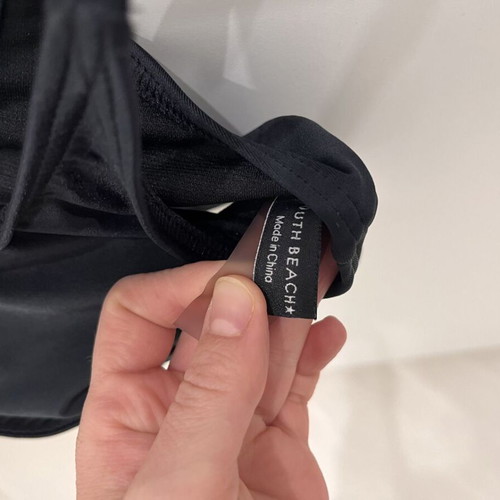 South Beach bikini top like new, size S, black