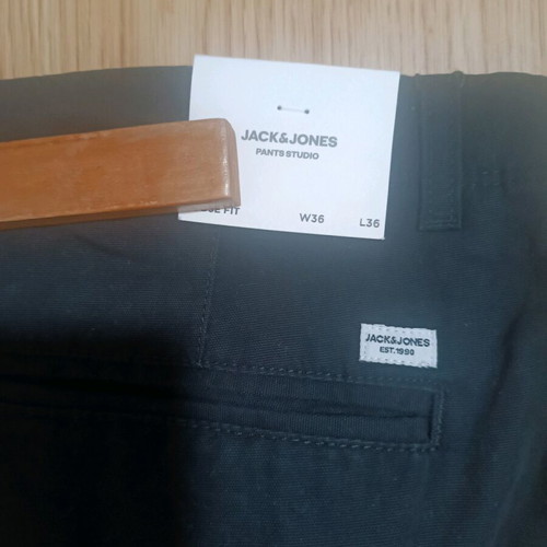 Black men's pants Jack & Jones new, size XL