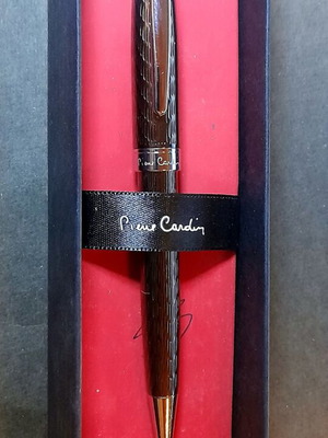 Στυλό πολυτελείας Pierre Cardin Olivier/Roi σαν καινούργιο, ανθρακί με έξτρα ανταλλακτικό