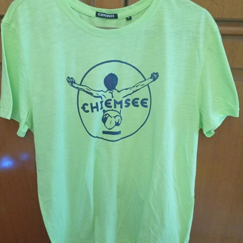 Chiemsee T-shirt used, size L, green