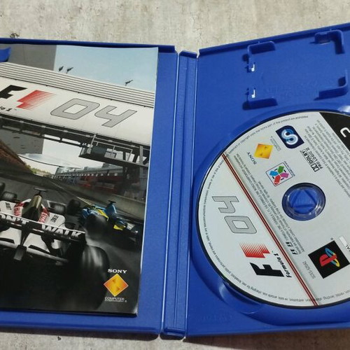 F1 04 PlayStation 2 used with Greek manual
