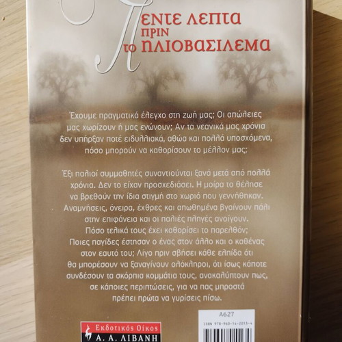 Five Minutes Before Sunset used book