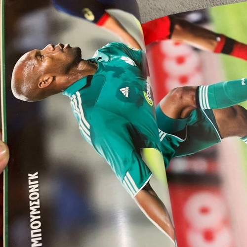 Panathinaikos 2010 program used, debut with Olympiacos