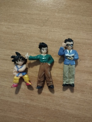 Dragon Ball figures set of 3, like new, 4 cm