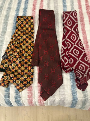 Set of 3 men's branded ties new