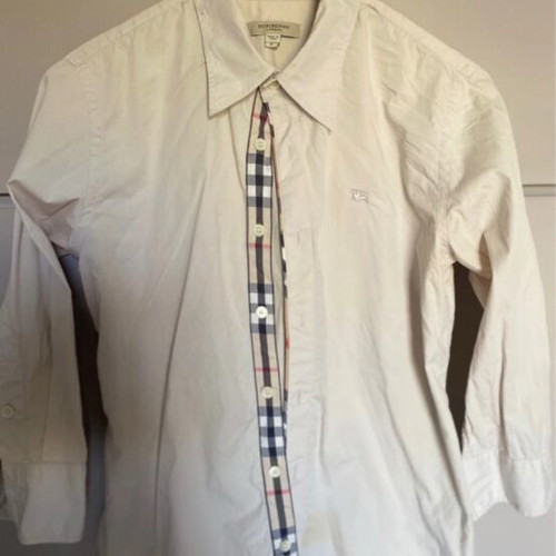 Burberry shirt small used, beige