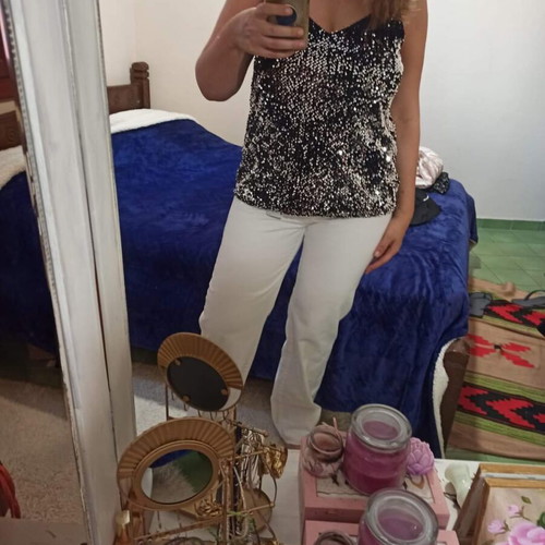 White Mango Jeans size 44 XL new, high waist, slight stretch