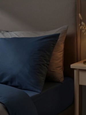 Ullvide Ikea pillowcases new, set of 2, blue petrol