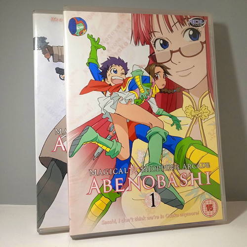 Anime DVD Magical Shopping Arcade Abenobashi Vol.1-2 like new