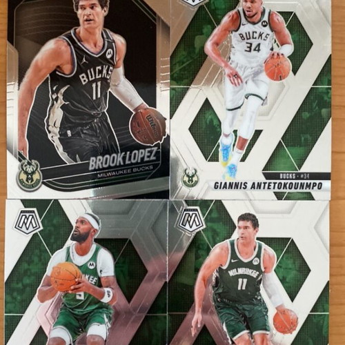 Milwaukee Bucks Panini collectible card set new