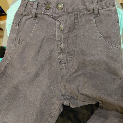 Name It children's gray pants size 110-116, like new with gift blouse