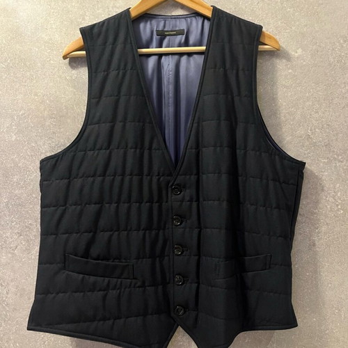 Massimo Dutti men's vest XL blue like new