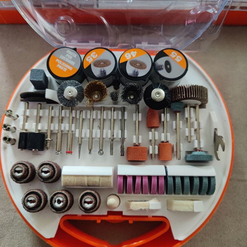 Mini Drill Set with Extra Accessories mint condition