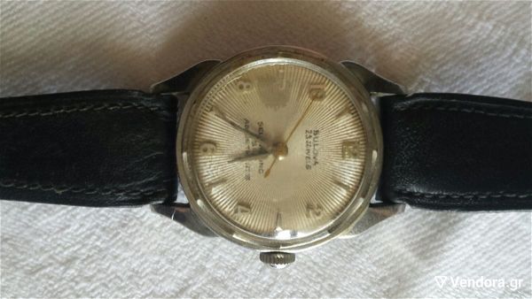  BULOVA sillektiko 1950 Men's vintage wristwatch automatic