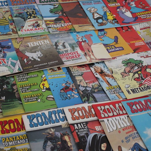 Comic collection like new, 31 pieces, 2005
