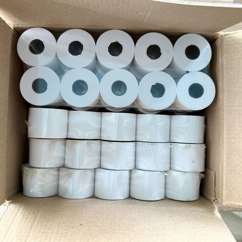 Receipt or POS rolls new, pack of 60, size 28x40