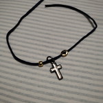 Silver cross without chain like new