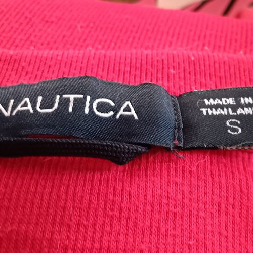 Nautica summer sweater red size S-M like new