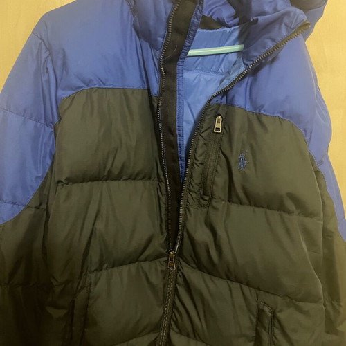Ralph Lauren kids jacket used, blue and black, age 7-8