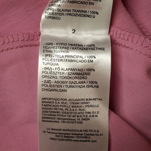 LC Waikiki summer dress pink like new, size S
