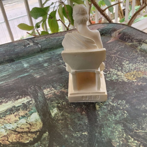 Marble figure of Plato like new, height 12 cm