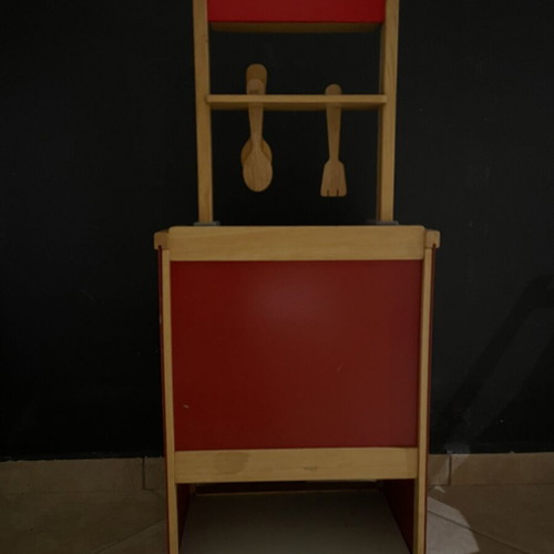 Plan Toys Wooden Children's Kitchen Used