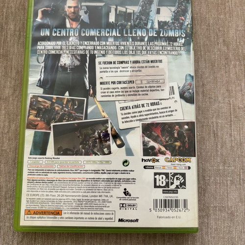 Dead Rising Xbox 360 used complete