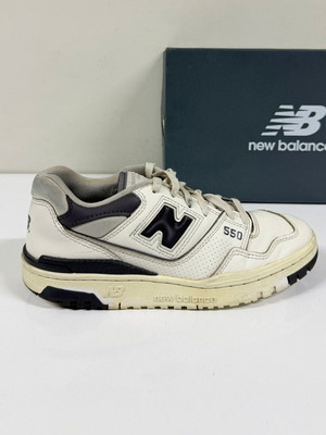 New Balance 550 sneakers used, size 39, white