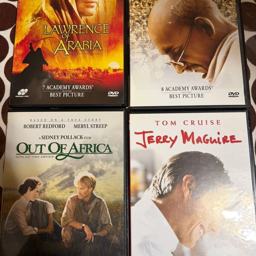 Collection of 15 Oscar-winning DVDs used, Greek subtitles