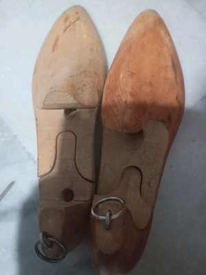 Shoe lasts used vintage personal items