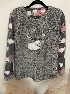 Cozy pajama like new, gray, size S