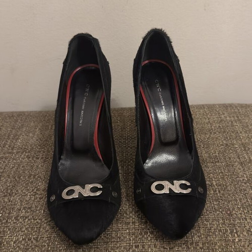 CNC Costume National Pumps used, size 36.5, black with minor heel defect