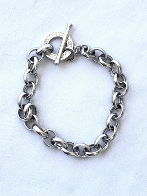 Maria Christina Sterling Silver 925 Bracelet like new with Toggle Clasp