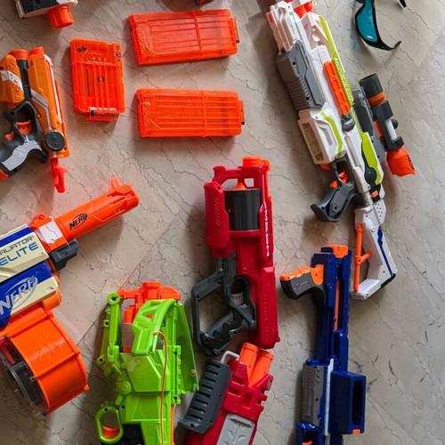 Nerf toys like new with all accessories