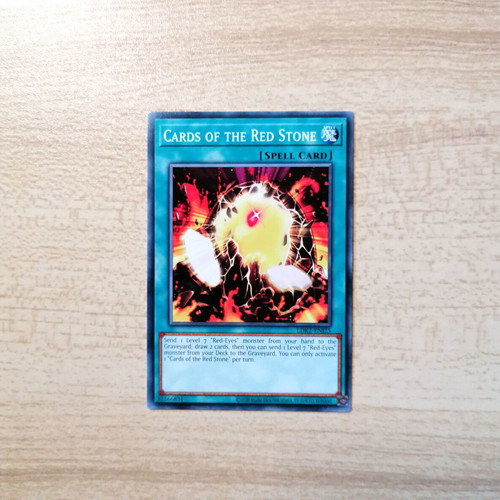 Cards of the Red Stone Yu-Gi-Oh! Spell Card near mint