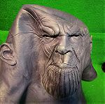  Thanos Μάσκα Προσώπου Σιλικόνης Marvel Villain Mask Silicon  ΔΙΑΒΑΣΤΕ ΠΕΡΙΓΡΑΦΉ