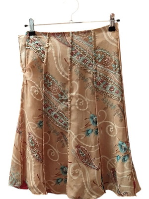 Women's midi flared skirt like new, size S