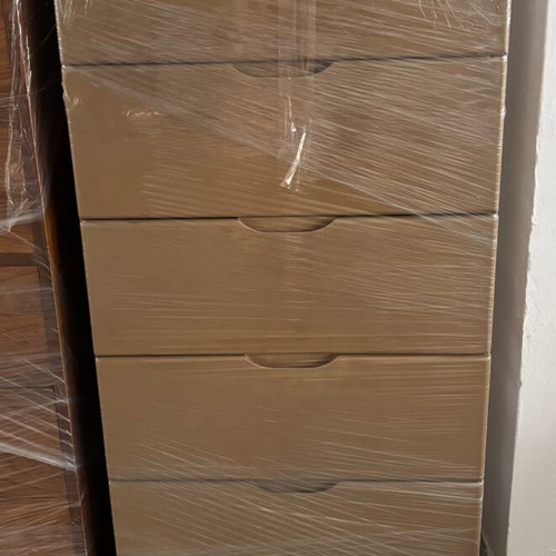 Chest of drawers with 6 drawers, solid wood, handmade