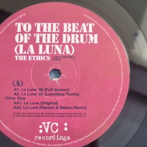 Vinyl To the Beat of the Drum (La Luna) used