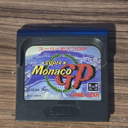 Sega Game Gear Super Monaco GP used, Japanese edition