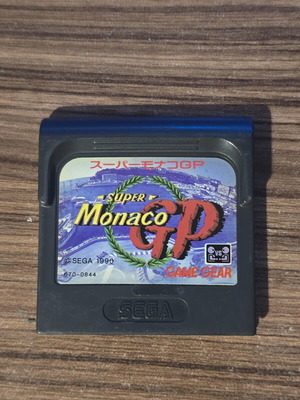 Sega Game Gear Super Monaco GP used, Japanese edition