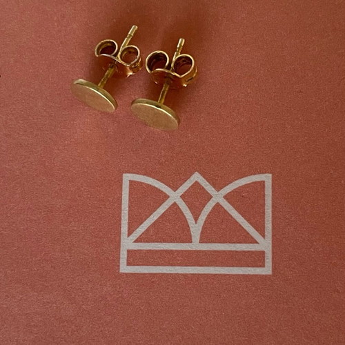 Prinkipo Full Moon Gold Earrings used